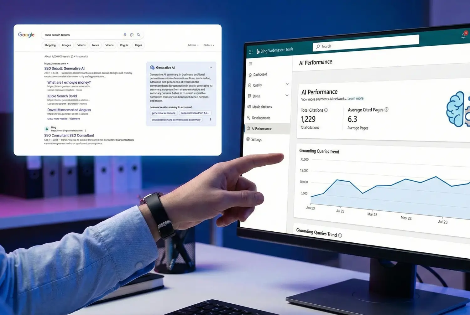 AI Perfomance Bing Webmaster Tool