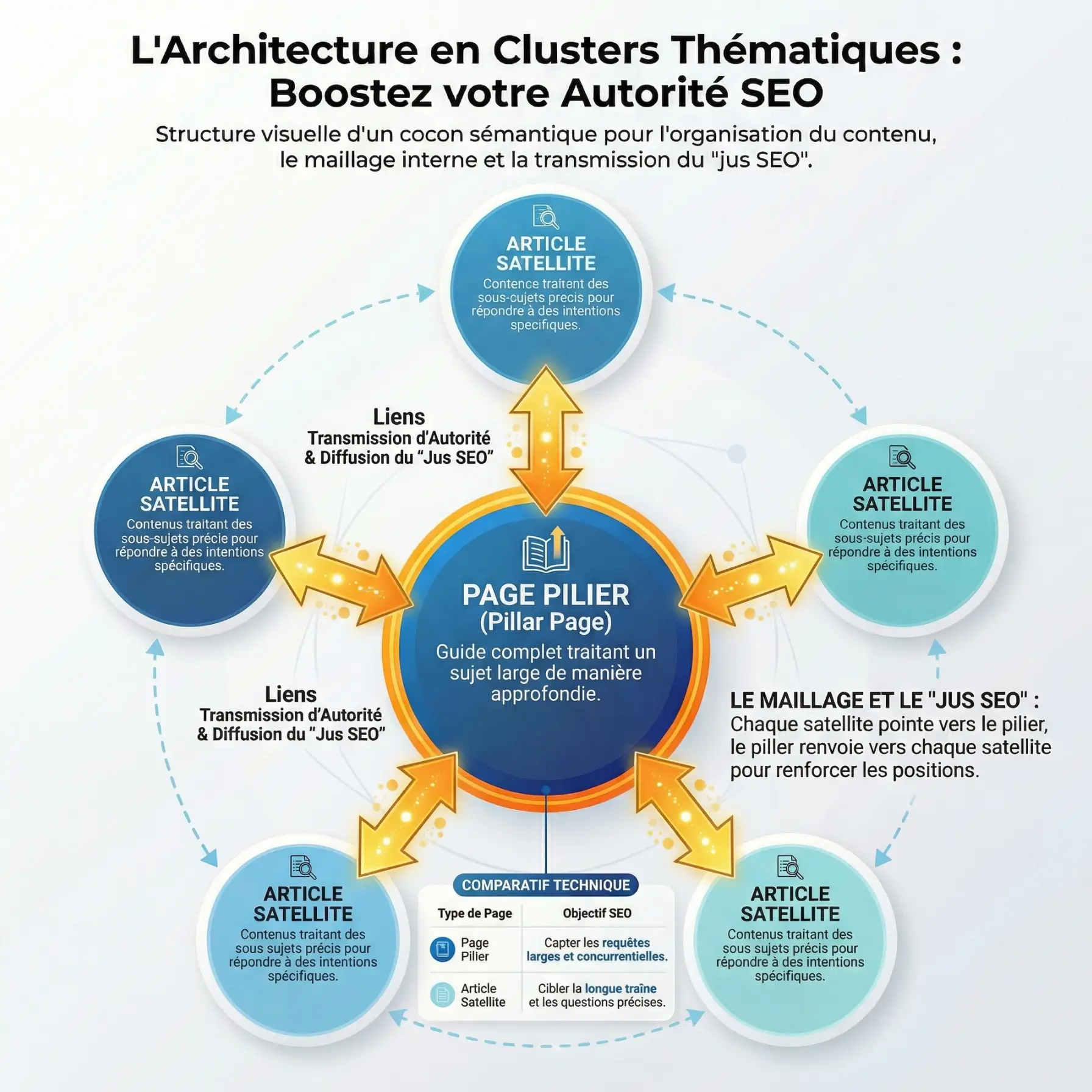 Architecture en clusters thématiques