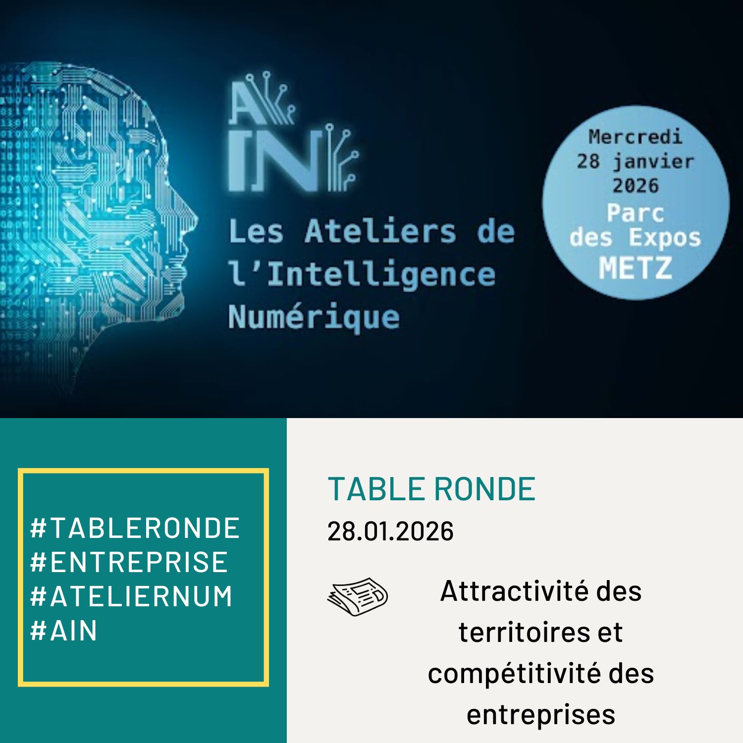 Ateliers intelligence numérique 2026 etowline