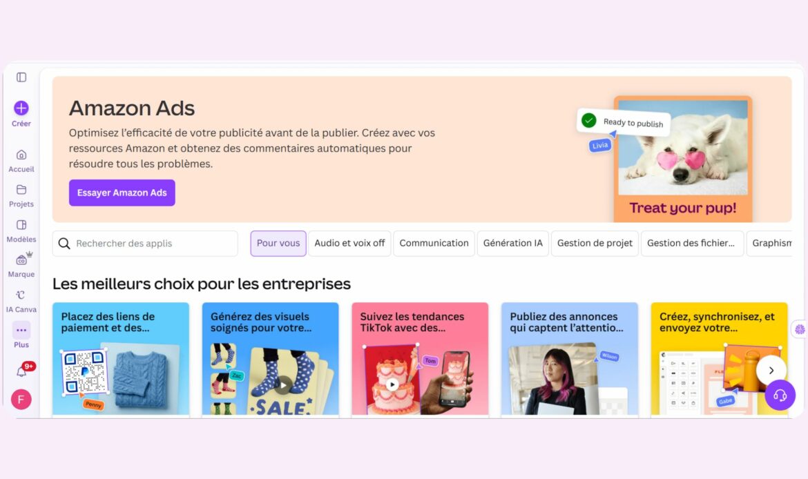 Canva IA 2.0 connecteurs