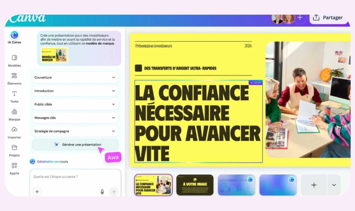 Canva IA 2.0 personnalisation intelligente