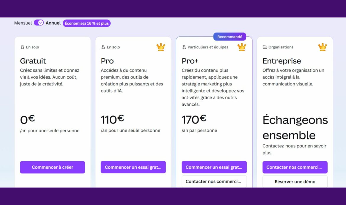Canva IA 2.0 tarif