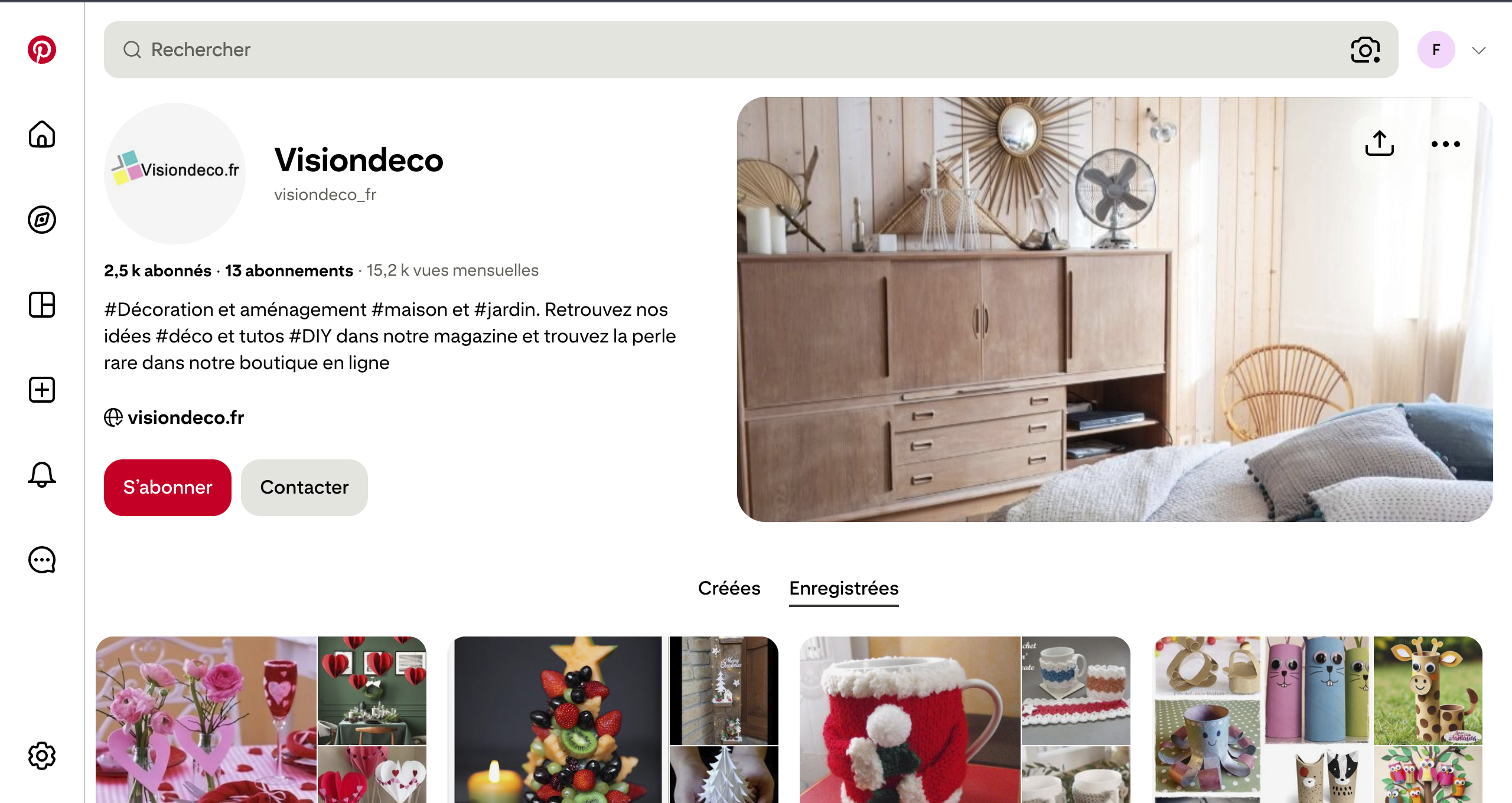 Pinterest Visiondeco
