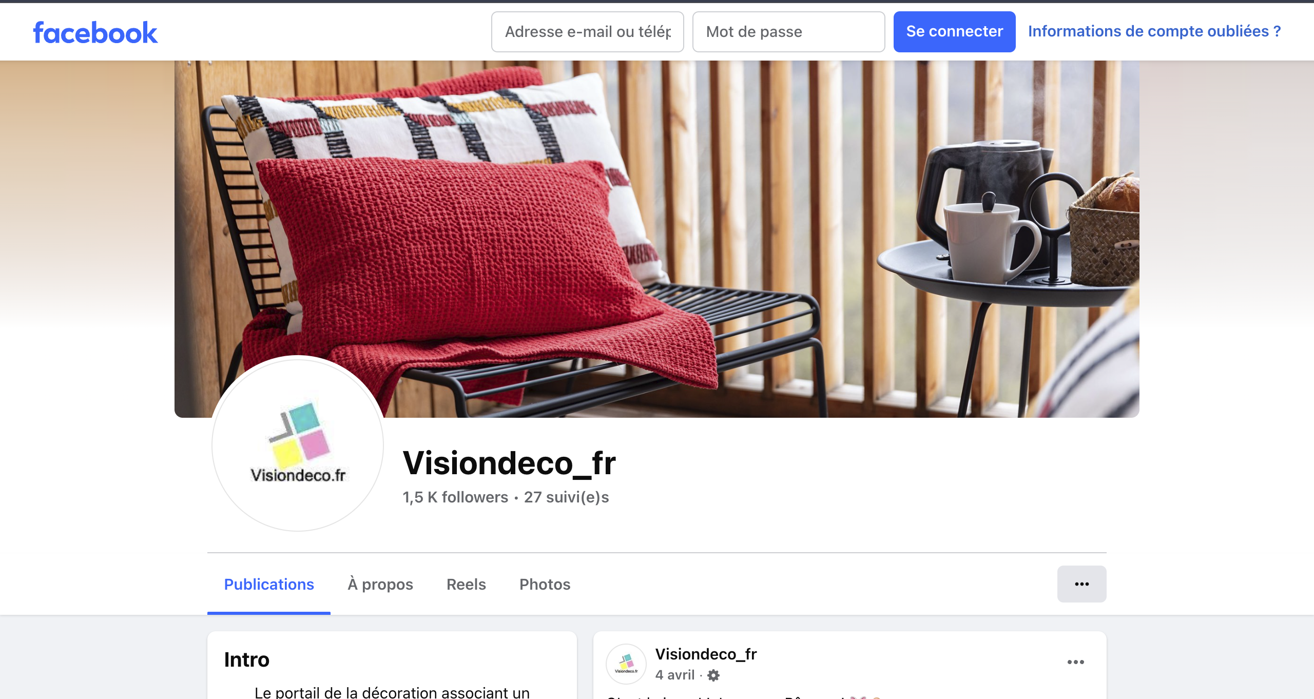 Facebook vision deco