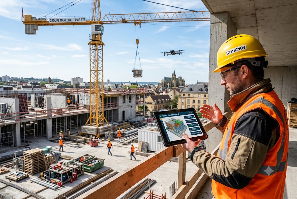 IA service du batiment et BTP