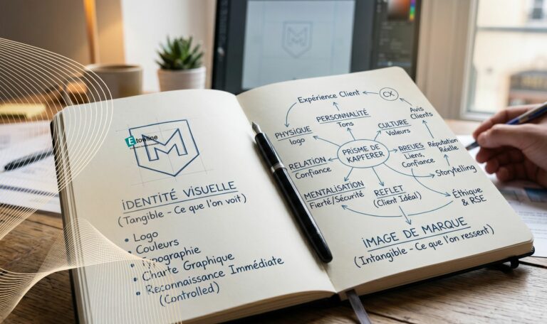 Image de marque vs Identité visuelle