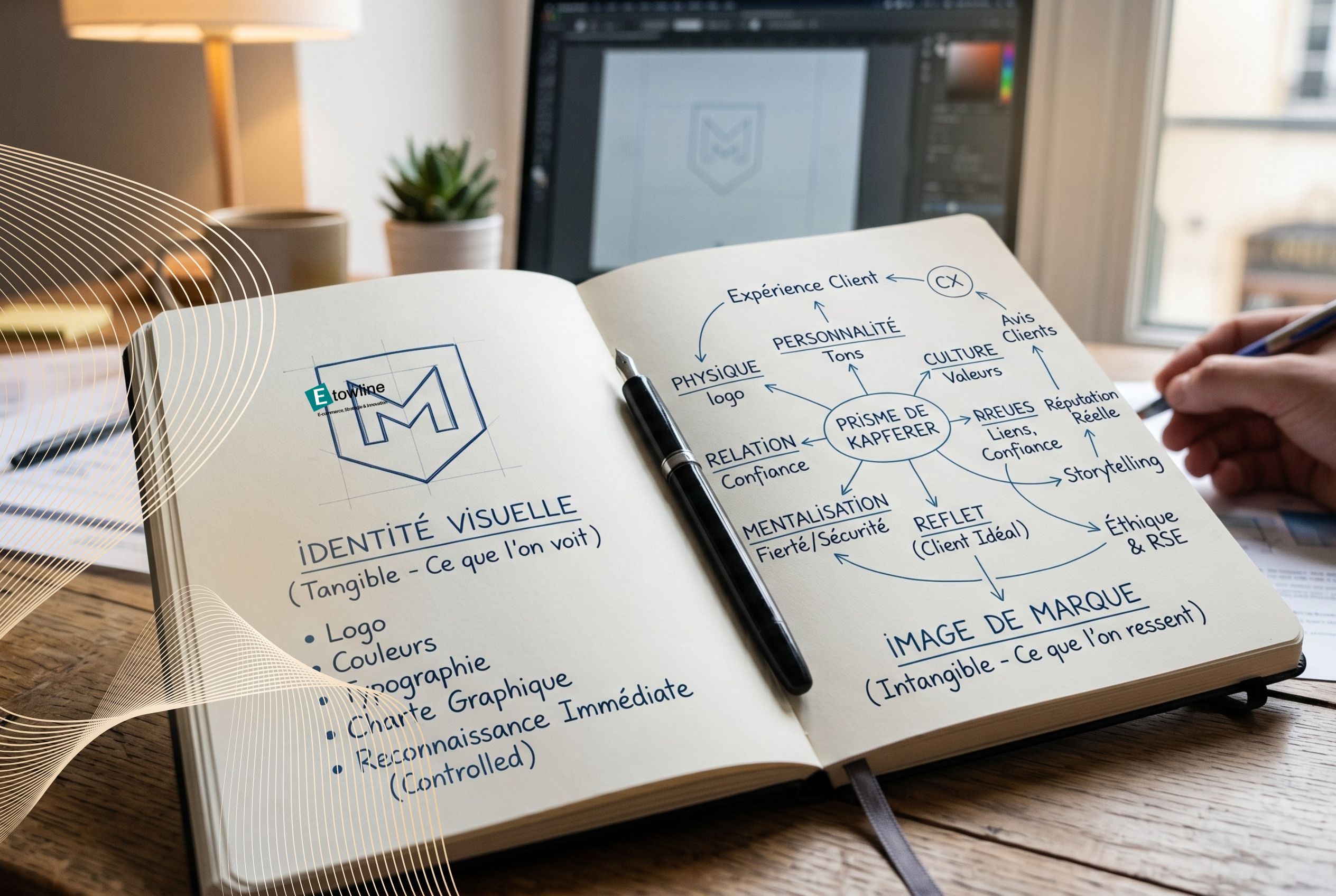 Image de marque vs Identité visuelle