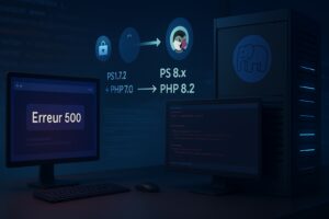 Prestashop incompatibilite PHP 8