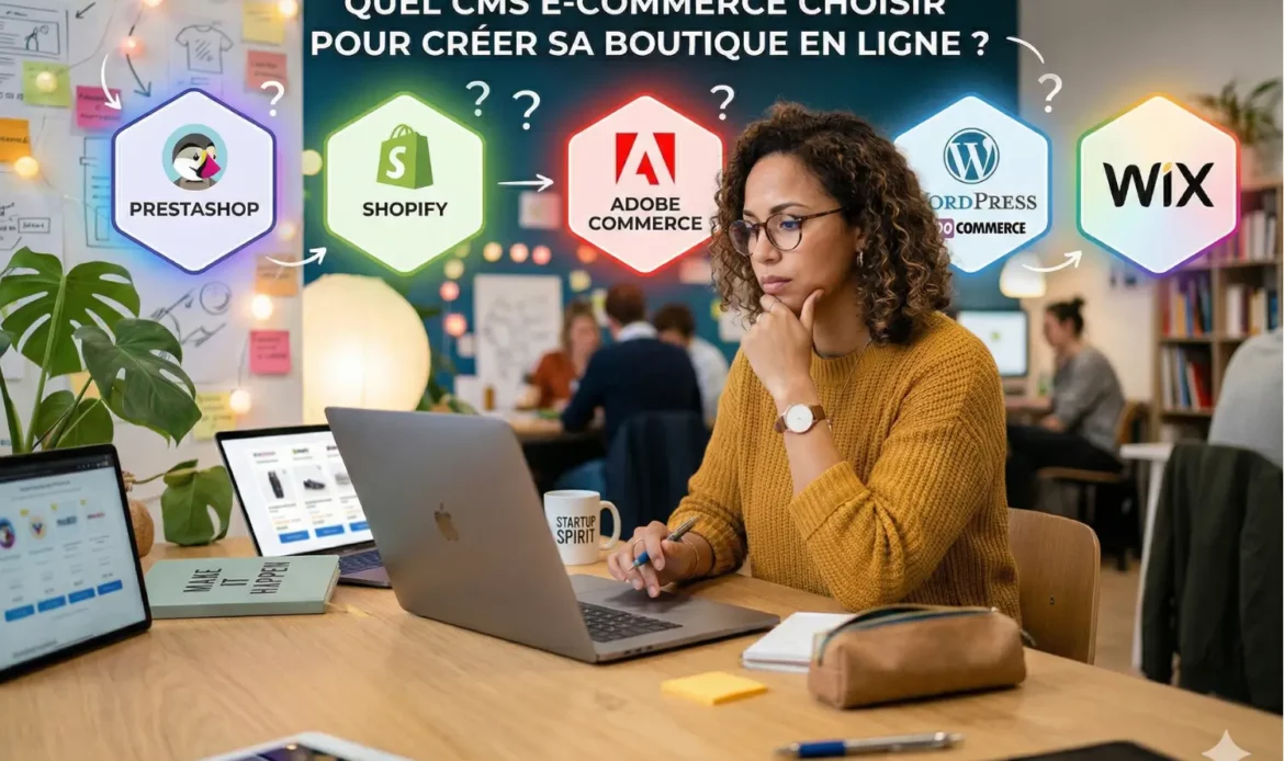 Quel CMS choisir e-commerce choisir pour créer sa boutique en ligne