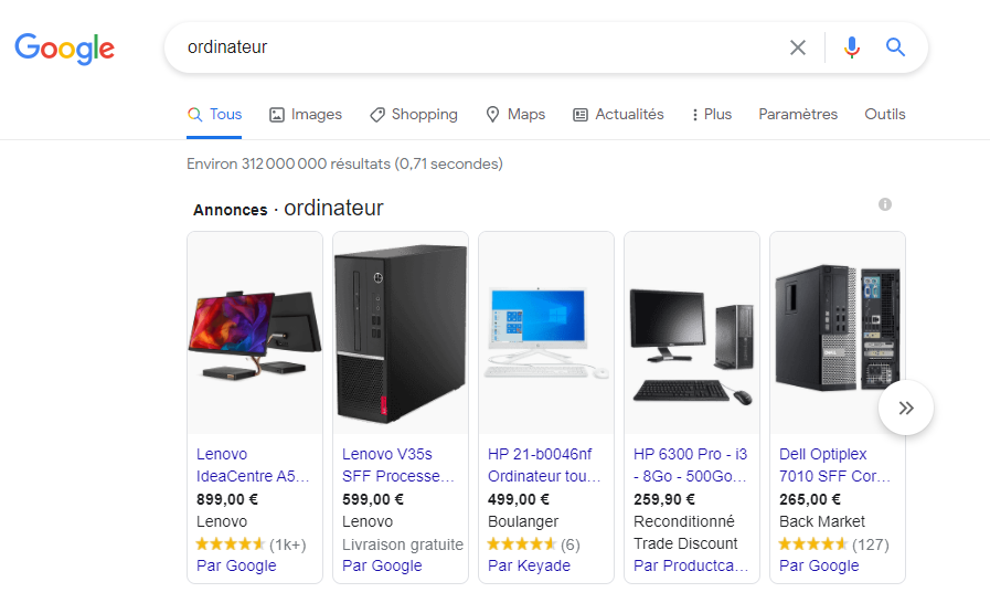 Etowline - Comment fonctionne Google Shopping ?