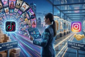 TikTok VS Insta shop