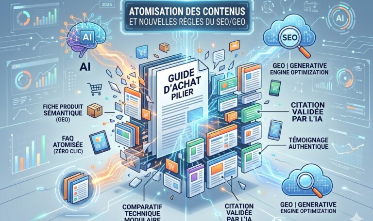 atomisation contenu seo geo