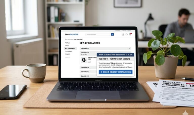 bouton retractation obligatoire ecommerce
