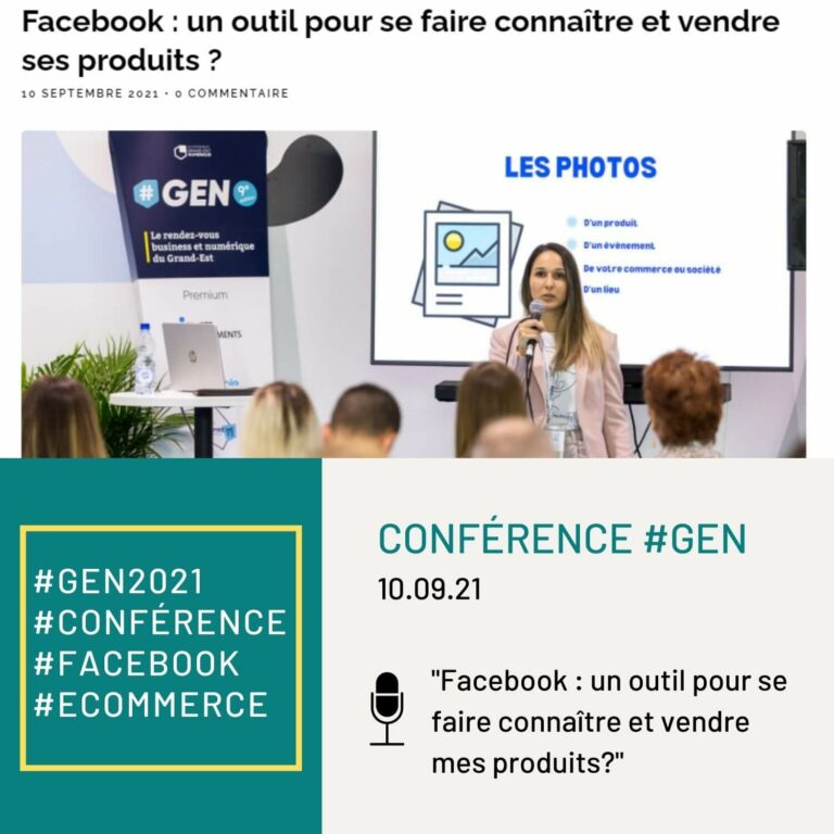 Conférence Facebook Anicée Defer