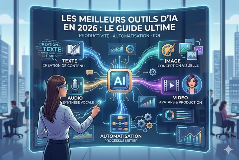 Les meilleurs outils d'IA en 2026 : Guide complet et avis