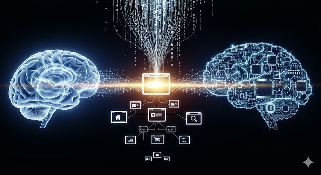 ia generative vs site web