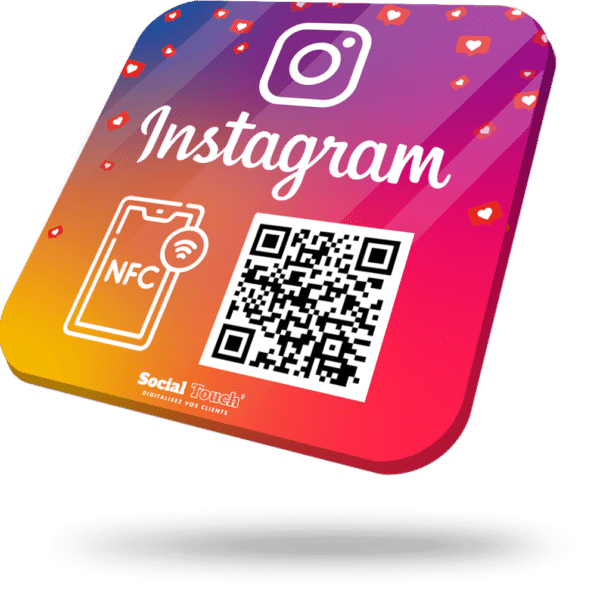 plaque individuelle social touch