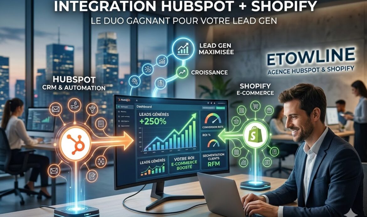 integration shopify et hubspot ecommerce