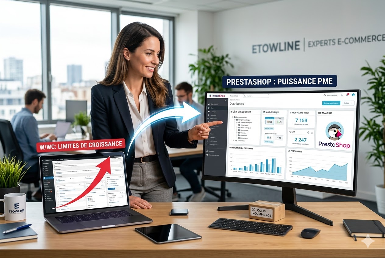 migration woocommerce vers prestashop