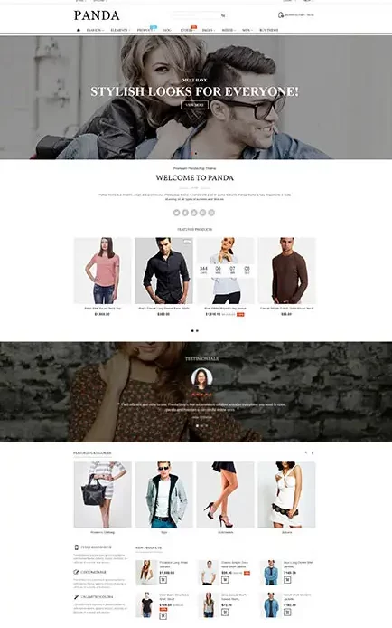 meilleur theme prestashop payant panda