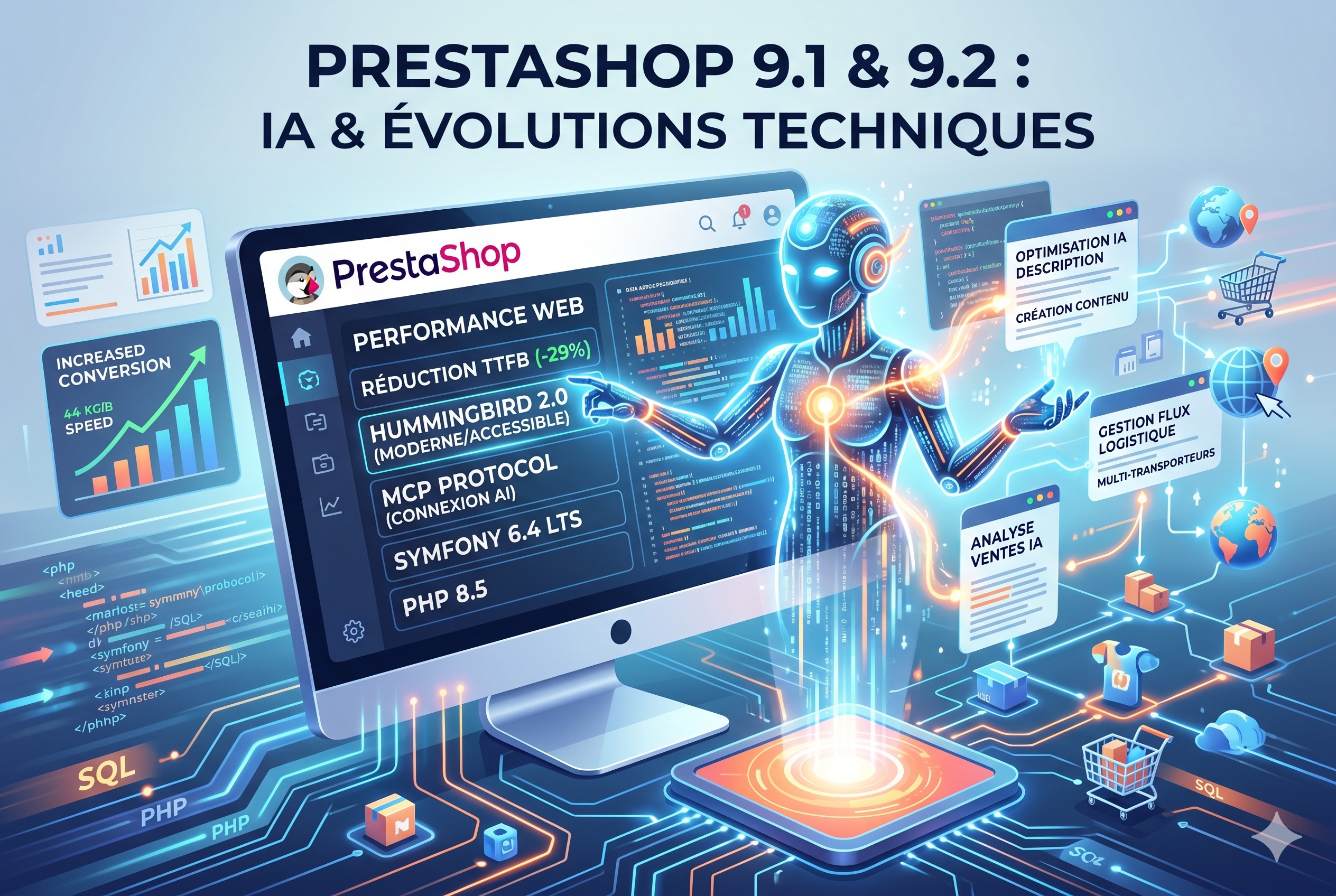 prestashop 9 evolutions techniques