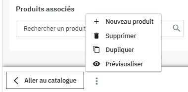 Menu hamburger de la fiche produit PrestaShop 8.1