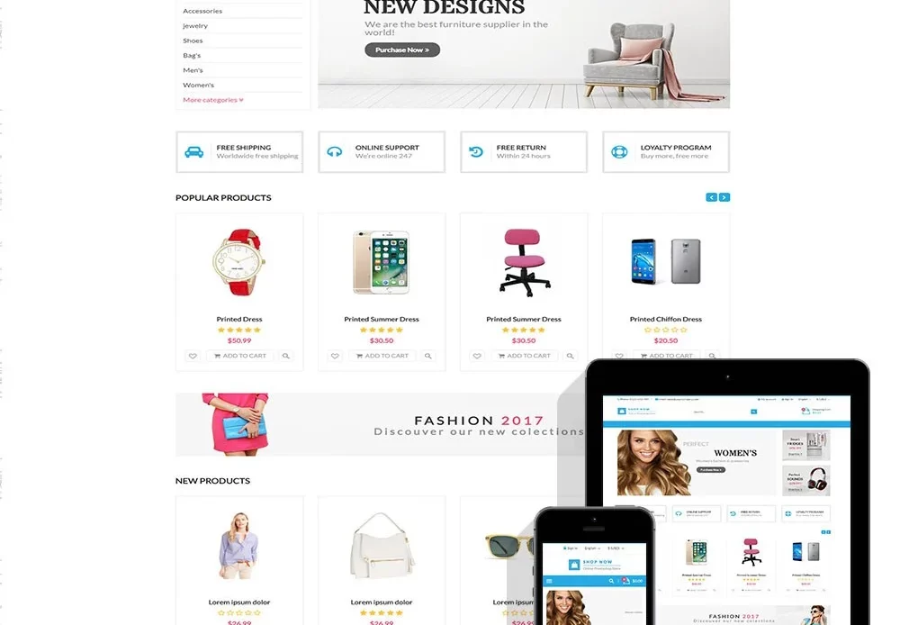 meilleur theme prestashop gratuit shop now