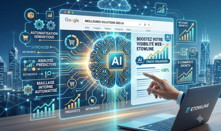 solutions referencement IA
