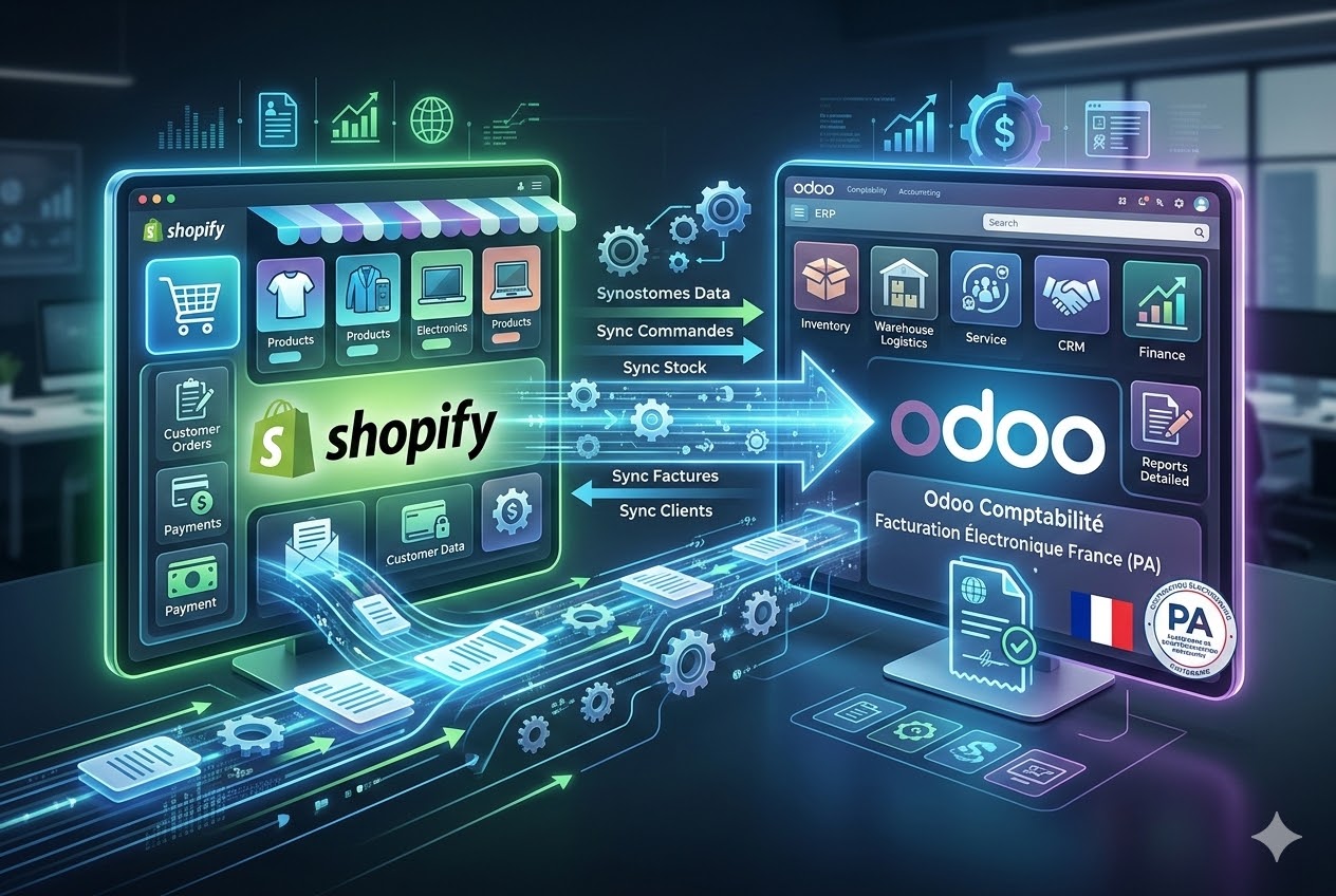 synchro odoo shopify