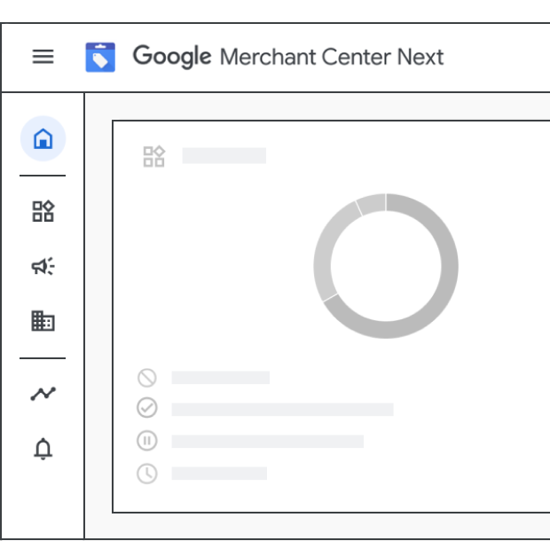 Google Merchant center next Etowline