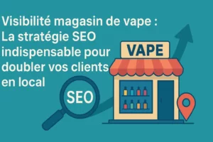 visibilite magasin de vape SEO